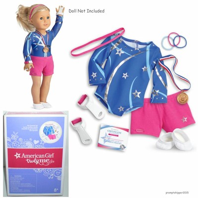american girl star gymnast set