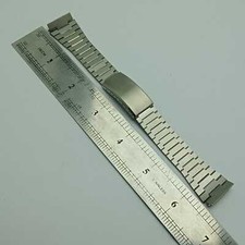 20 mm Otron Solartime Digital Stainless Steel NOS Watch Bracelet