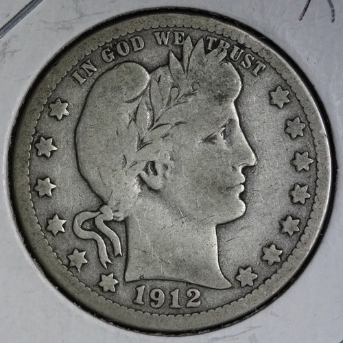 1912-S Barber Quarter — photo from another recent sale