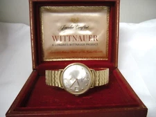 Vintage Longines Wittnauer 10k Gold GF  Mens Watch date 1960 original box