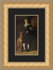 Anthony van Dyck Portrait of James Stuart Duke of Lennox Custom Framed Print