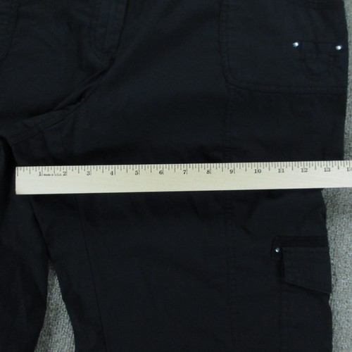 Chicos Pantalone Donna 3 Nero Dritto Chino 36x30,5 - Foto 13 di 21
