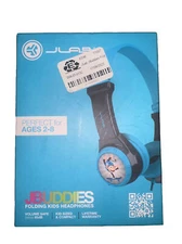 JLab JBuddies Folding Kids Headphones 2-8 Years Old Safe Volume Regulator New