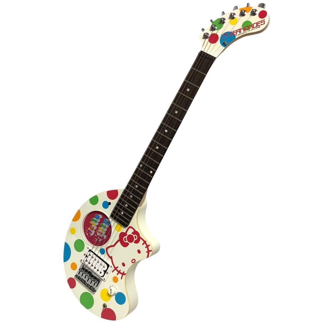Fernandez ZO-3 Hello Kitty Collaboration Guitar | eBay Fernandez ZO-3 Hello Kitty Collaboration Guitar | eBay