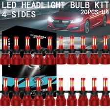 20pcs 9003 H4 Led Headlight Bulbs Kit 10000w 1000000lm Hilo Beam Bright White