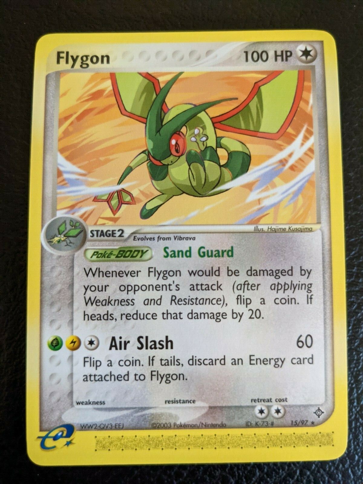 Pokemon Flygon, EX Dragon 15/97, Nonholo Rare, NM/M!!