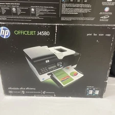 Brand New! (Open Box) HP OFFICEJET J4580 ALL-IN-ONE Printer PRINT FAX SCAN COPY