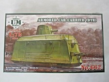 um-military-technics-armored-carcarrier-dtr-no-662-172-scale-model-kit