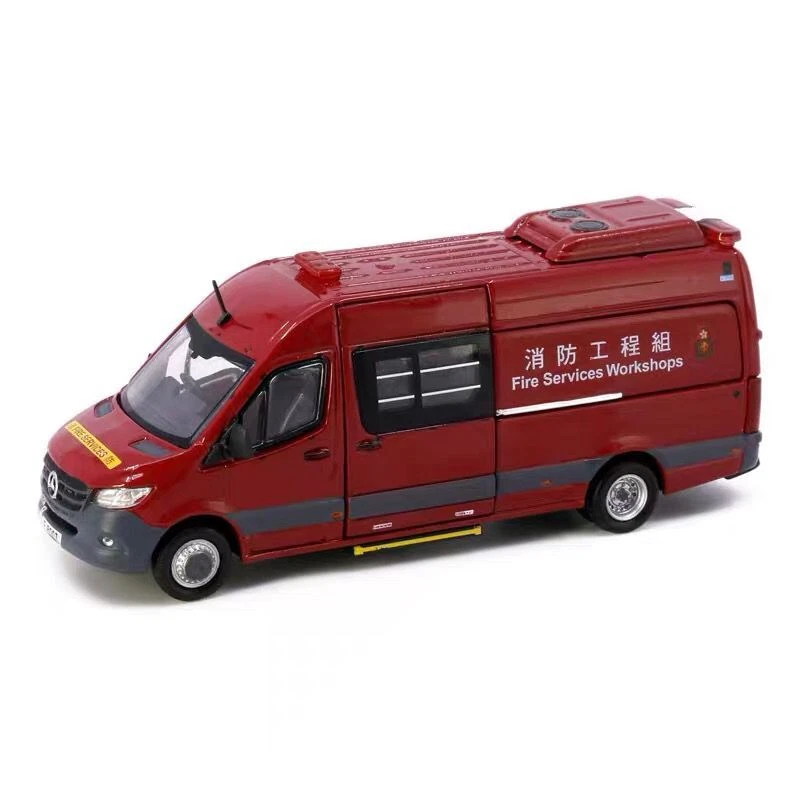 Tiny City Die-cast Model Car - MERCEDES-BENZ Sprinter FL HKFSD WSV (F8003) Ltd. - Image 2 of 4