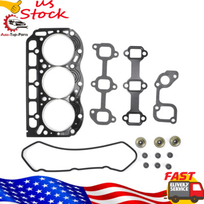 For Briggs & Stratton 825528, Toro 107-9907 Engine Head Gasket & Valve Kit
