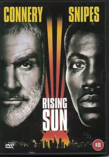 RISING SUN SEAN CONNERY WESLEY SNIPES HARVEY KEITEL WARNER UK DVD NEW AND SEALED