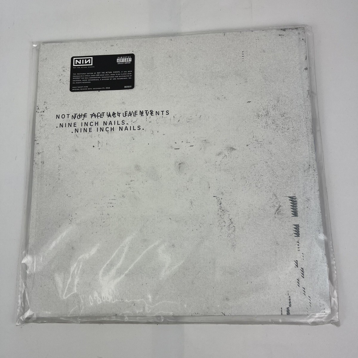 Not The Actual Events by Nine Inch Nails (Record, 2017) New