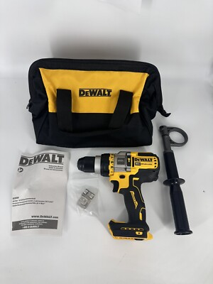 #ad DEWALT DCD999B 20V Max 1 2quot; Cordless Hammer Drill w Flexvolt Adv. Tech w BAG $135.99