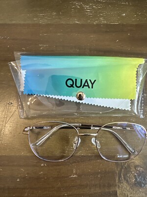 New QUAY Hindsight  Oversized Unisex Blue Light  Sunglasses