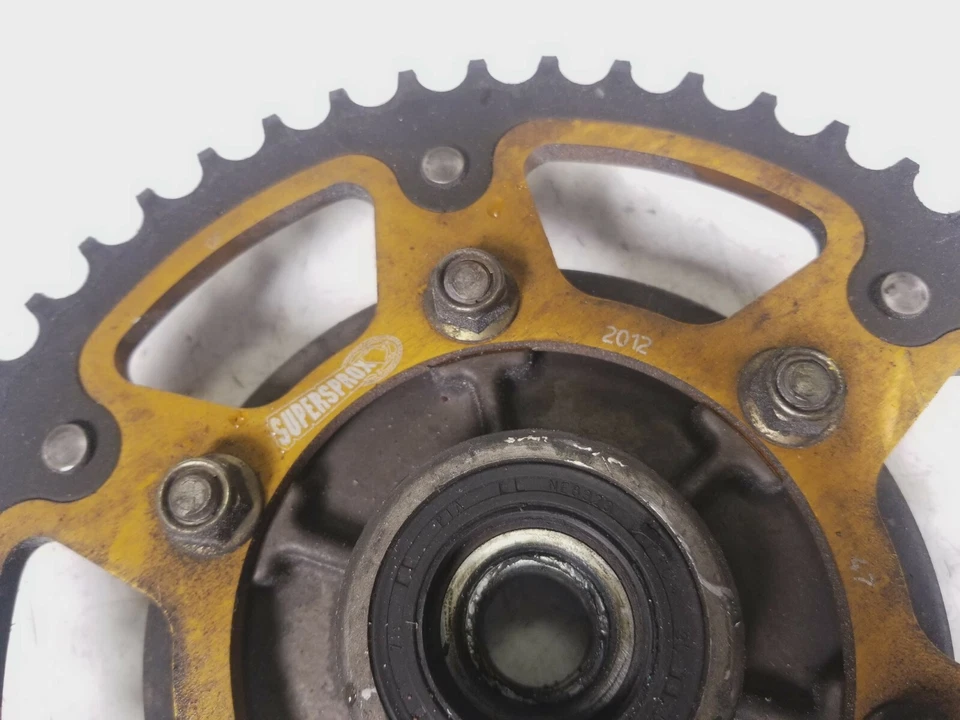 06 Triumph 675 Daytona SUPERSPROX Rear Cush Drive Hub Sprocket - Image 3 of 4