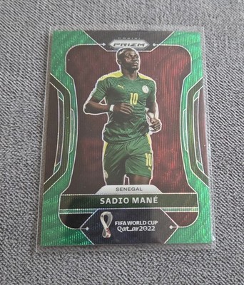 EPL Panini Prizm 2022 Sadio Mane #252 Green Wave Senegal