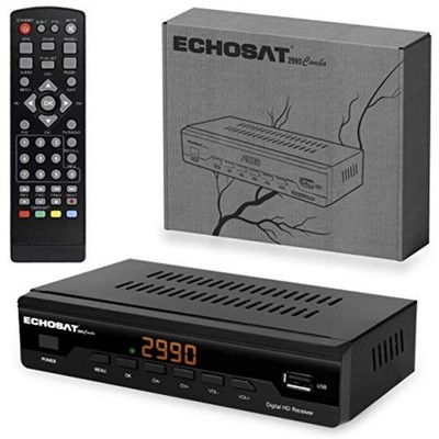 Echosat 2990 Combo Kabelreceiver digital DVB-C (HDTV, C2, DVB-T, T2, HDMI  ....