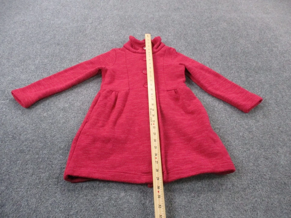 Chaqueta Patagonia Niñas S 7 8 Rojo Mejor Suéter Abrigo Guisante Polar Parka 65686 Foto 3 de 4