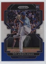 2022 Panini Prizm Red White & Blue Prizm Dylan Coleman #55 0t2