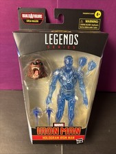 Marvel Legends Iron Man 6    HOLOGRAM IRON MAN Hasbro Ursa Major BAF Sealed Box
