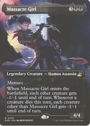 Massacre Girl (Anime Borderless) - Ravnica Remastered