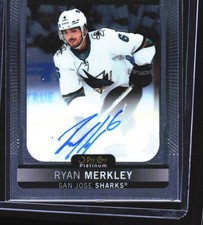 2021-22 O-Pee-Chee Platinum #R-RM Ryan Merkley Rookie-Autographs