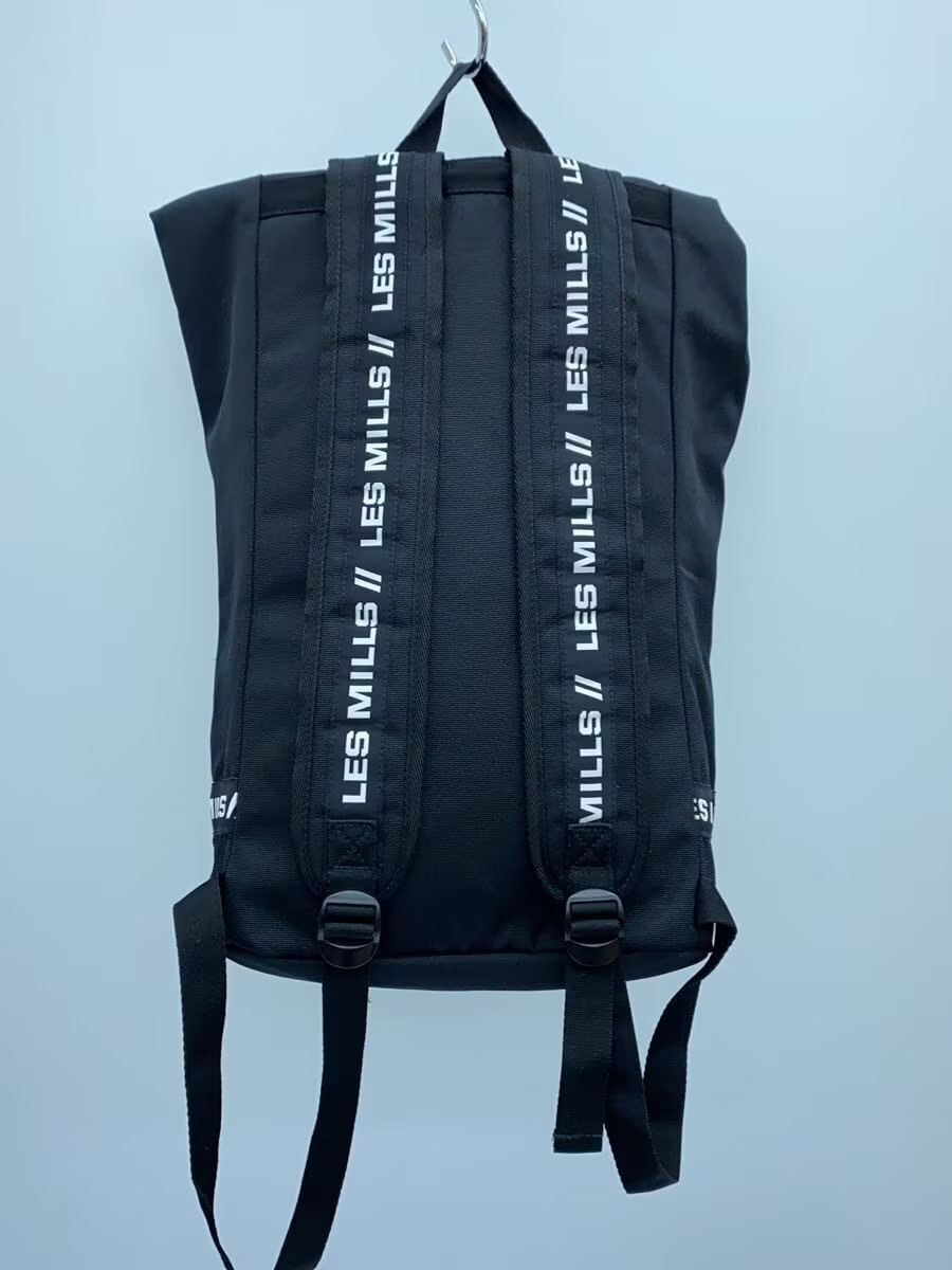 Reebok Backpack, Polyester, Black, Solid Color, F… - image 3