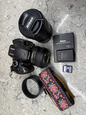 Nikon D5100 16.2MP 18-55mm DSLR Camera with accessories!!