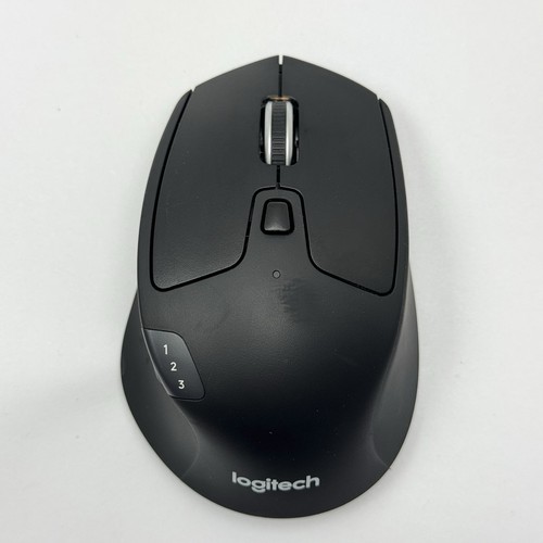 Logitech M720 Triathlon Wireless Mouse Bluetooth (no dongle) TESTED - Picture 1 of 6