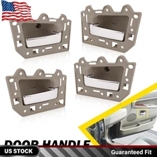 4X Interior Door Handle For Jeep Grand Cherokee 2005-2010 Beige Front and Rear