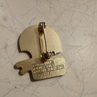 New Orleans Saints Coca-Cola Helmet Pinback Lapel Pin Gold Tone Red NFL — photo 4