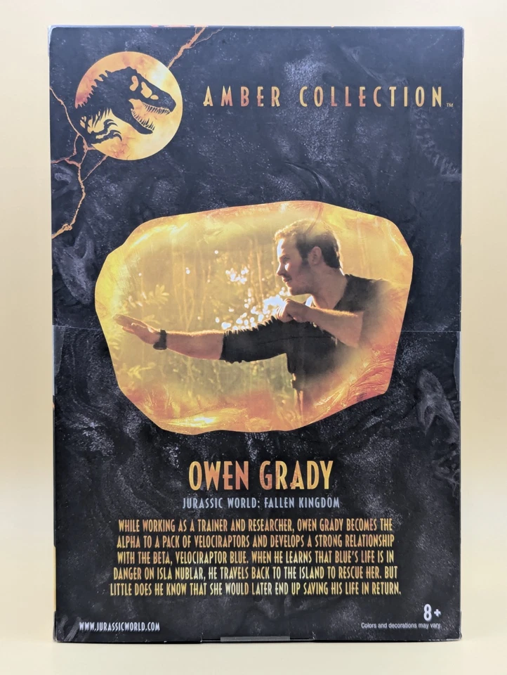 Mattel Parque Jurásico Colección Ámbar Owen Grady GJN83 Foto 4 de 4
