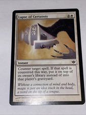 Lapse of Certainty 9 Conflux Regular MTG TCG CARD NM