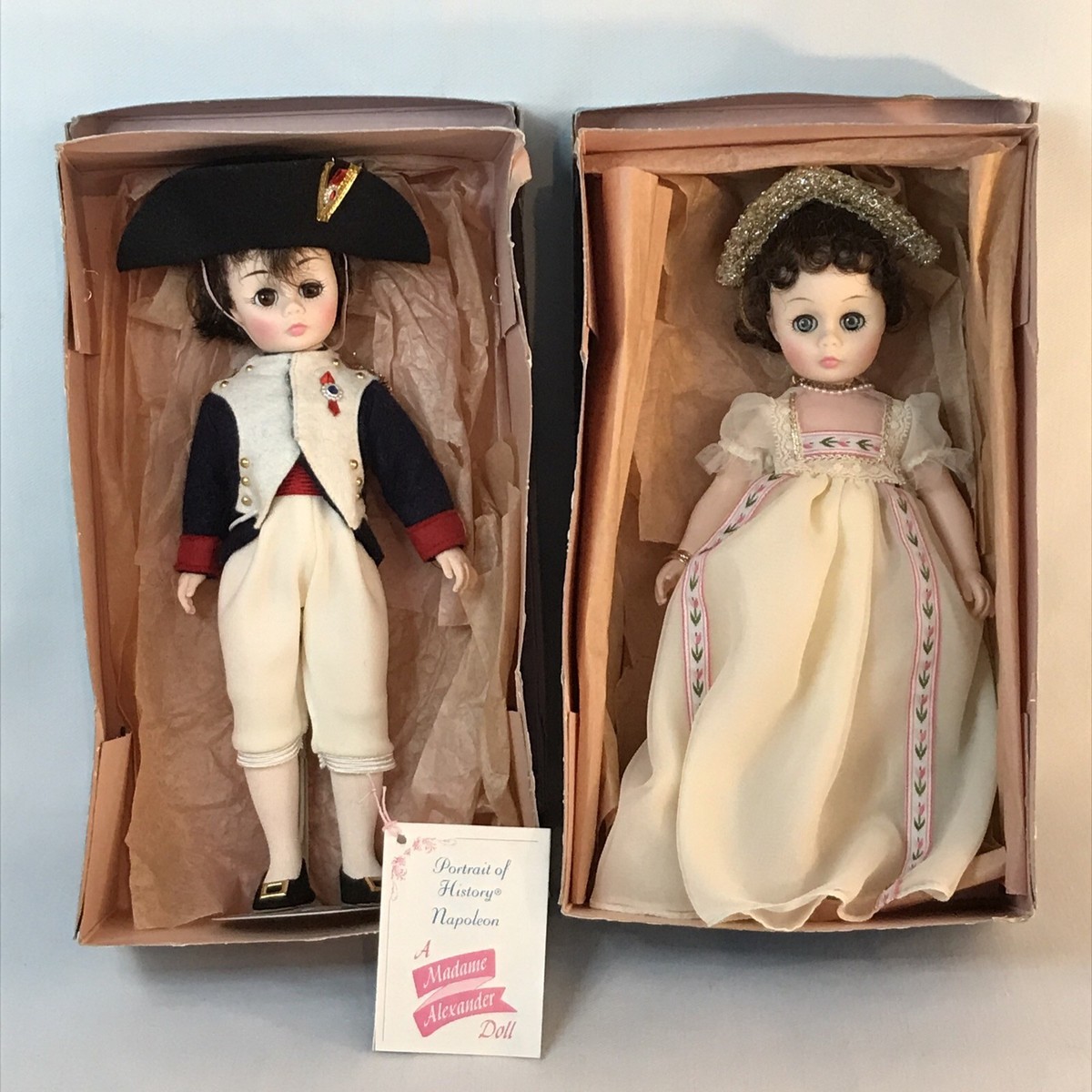 Madame Alexander Vtg 2 Doll Set 12