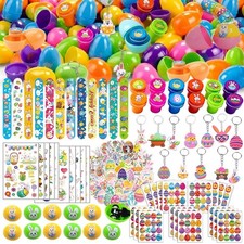 172 Pack Easter Egg Fillers,Easter Basket Stuffers for Boys Girls, Easter Par...