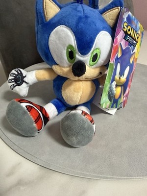 SEGA Sonic Prime Sonic the Hedgehog Stoff- & Plüschtier blau mit Hangtag NEU!