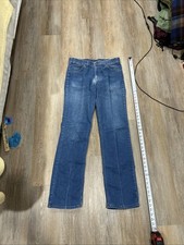 Vintage Levi s Black Tab Skosh More Room Jeans 34x34 Measured Blue Denim