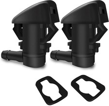 2 PCS Front Windshield Washer Nozzles, Front Windshield Washer Nozzle Wiper Spra
