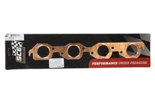 Sce Gaskets 4013 Pro Copper Embossed Exhaust For Bbc With 1.875" Round Headers