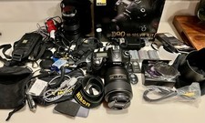 NIKON D 90 18-105 VR Kit And Lots Of Accessories. Works