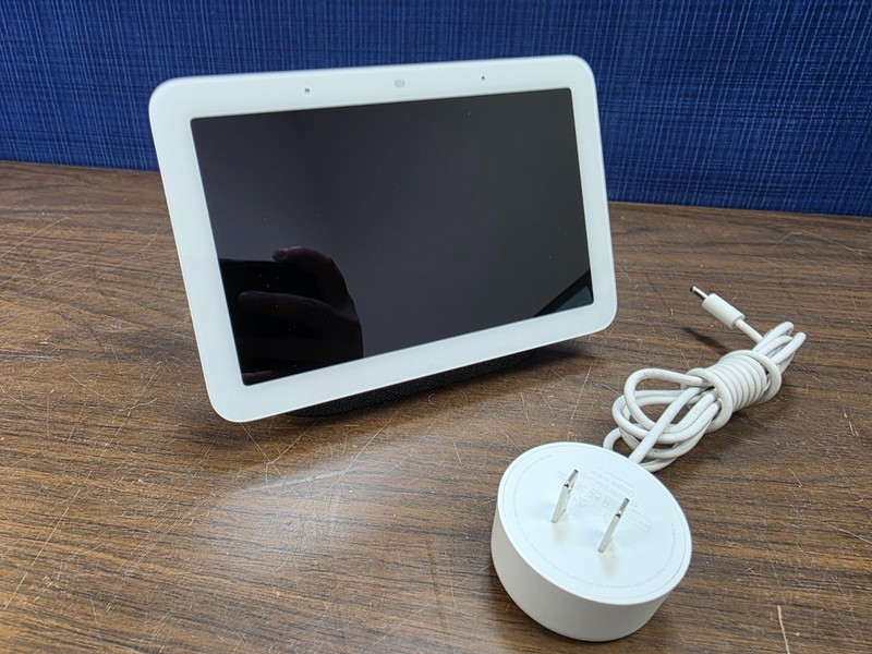 Google Nest Hub GUIK2 - 2nd Gen - 7" Smart Display + Cord - Charcoal