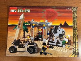 LEGO Adventurers: Mummy's Tomb (5958) Complete w/ Box and Manual