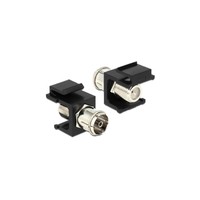 86352 - Keystone Modul Iec Buchse > F Buchse, Schwarz