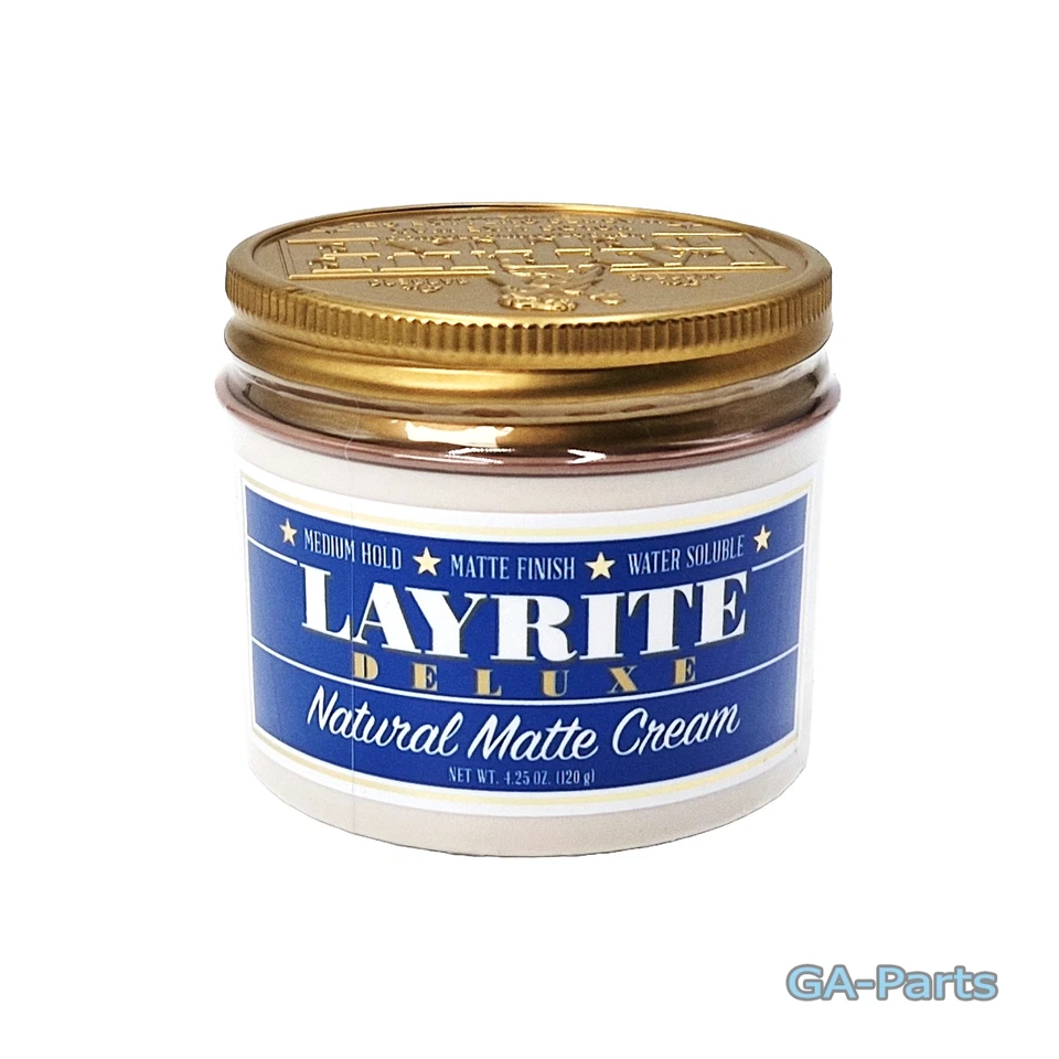 Layrite Matt Cream 120g – Haarwachs  Mittlerer Halt  Wasserlöslich  Haarstyling - Bild 2 von 3
