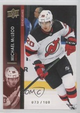 2021-22 Upper Deck Series 2 UD Exclusives 73/100 Michael McLeod #357 1g3