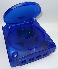 Sega Dreamcast Ultimate Console - Blue - FULL REBUILD! DCHDMI Recapped New PSU!