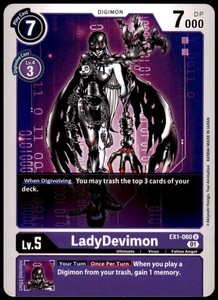 LadyDevimon EX1-060 Classic Collection