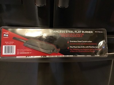Brinkmann Stainless Steel Flat Burner Gas Grill 812-7232-S2 NEW Replacement
