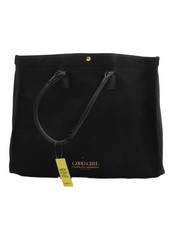 Carolina Herrera Women's Bag Black Cotton with Polyester Tote