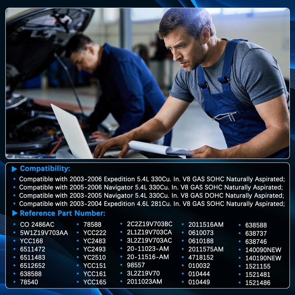 NEW A/C Compressor w/ Clutch For Mercury Grand Marquis 2003-2004 2005 CO2486AC Foto 2 de 4